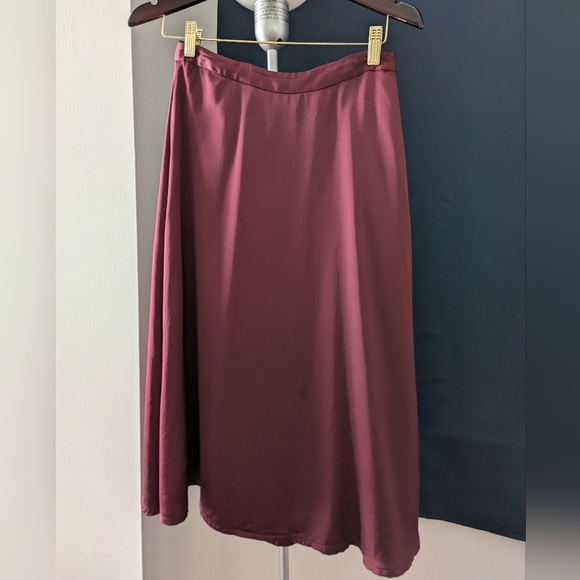 Frank & Oak Satin Maxi Skirt - Picture 1 of 9